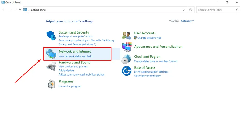 在 Windows 10 上更改 DNS